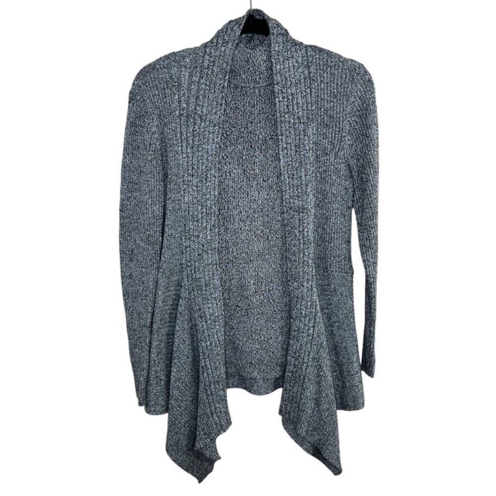 Dana Buchman Charcoal Heather Cardigan Set Size M